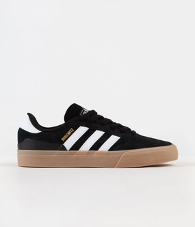 Adidas Busenitz Vulc II Shoes - Core Black / FTW White / Gum4 Adidas Game Court Tennis Shoe