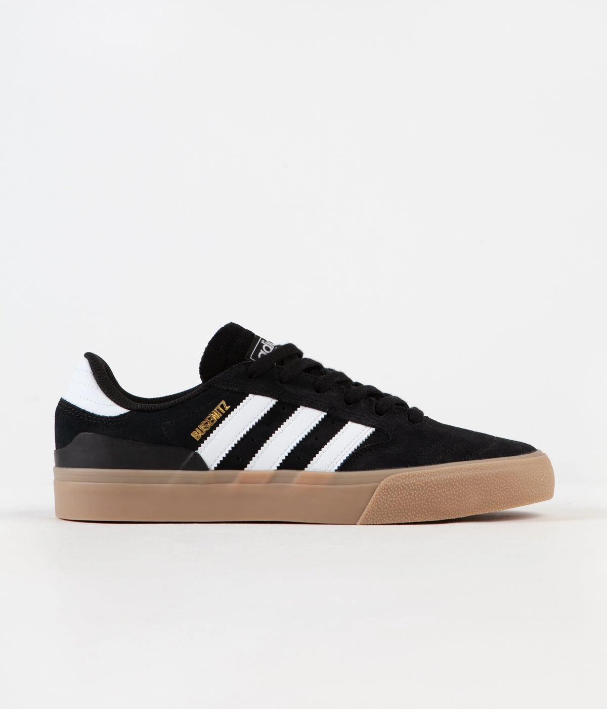 Adidas Busenitz Vulc II Shoes - Core Black / FTW White / Gum4 Youth Shoes Adidas