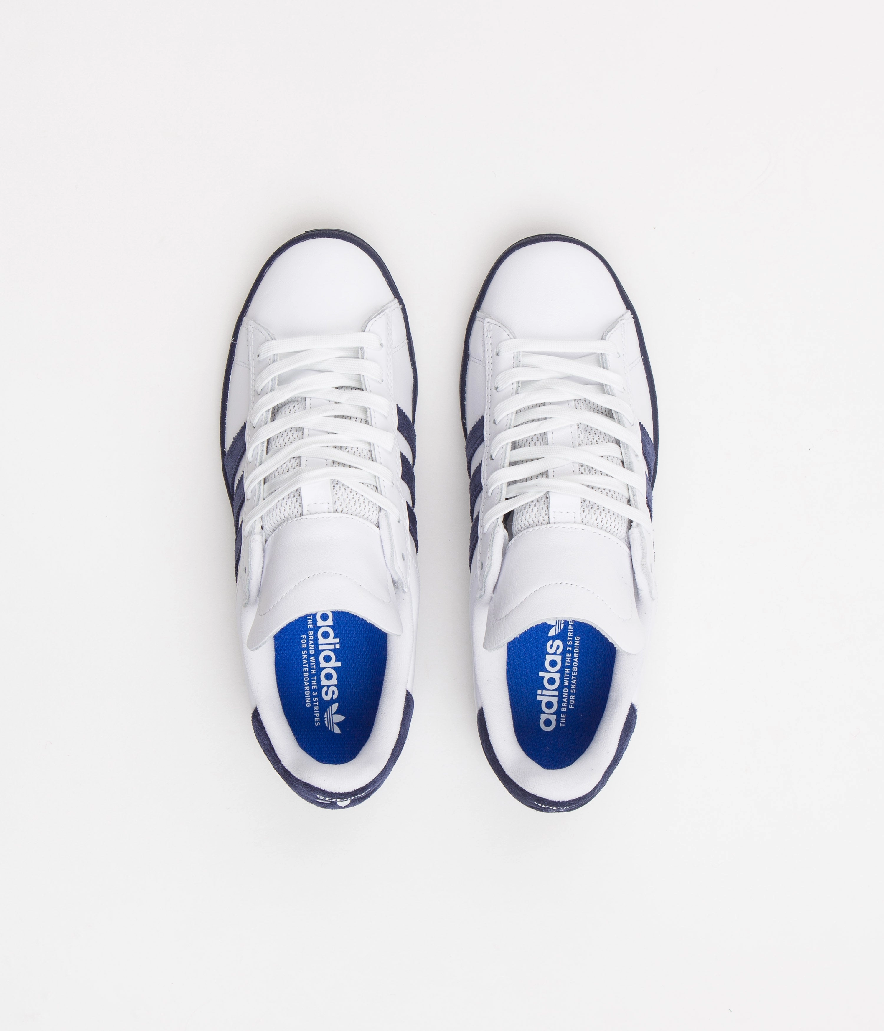 Adidas Running Shoes Price 100 Eur Adidas Campus ADV Shoes - FTWR White / Collegiate Navy / Bluebird