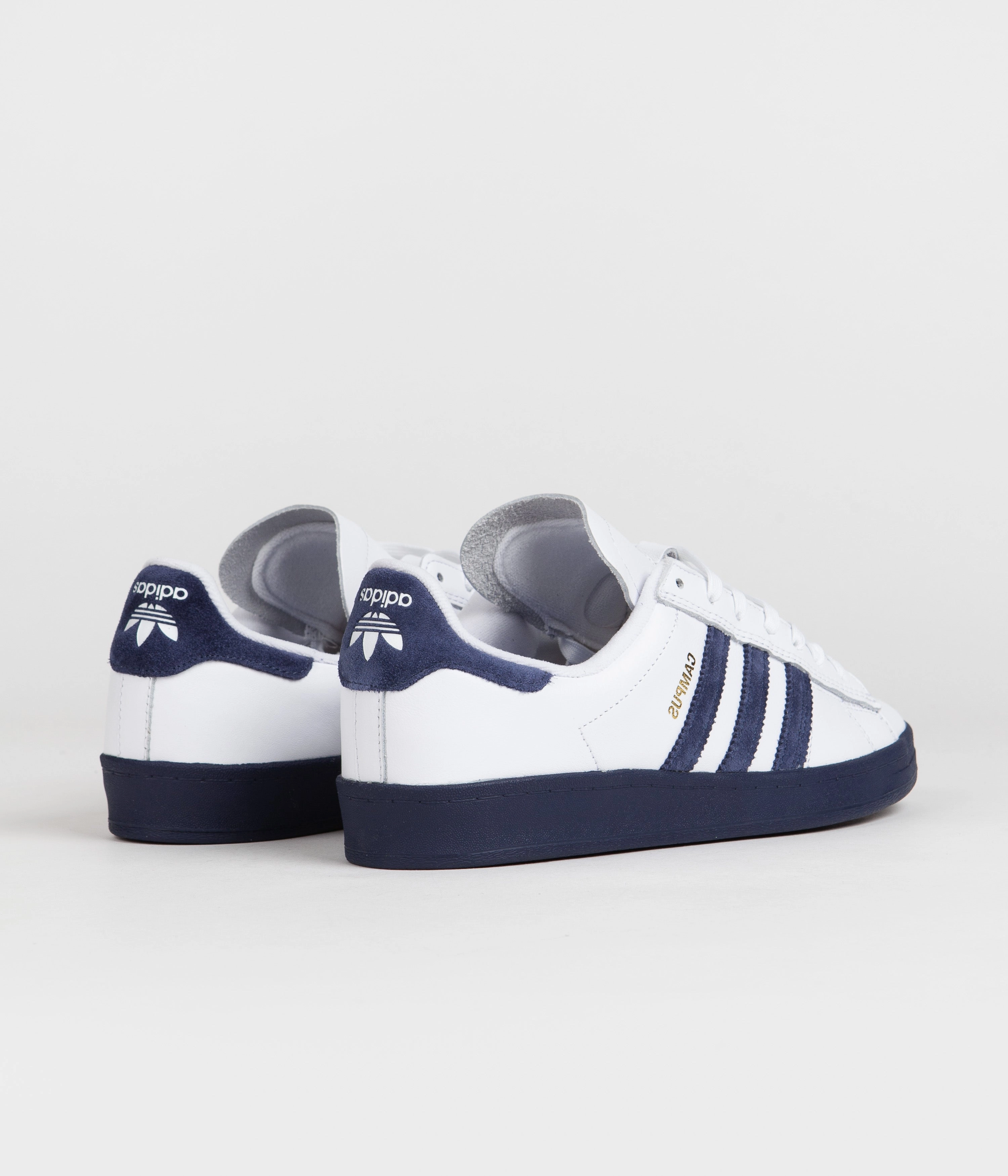 Design Your Own Adidas Shoes Adidas Campus ADV Shoes - FTWR White / Collegiate Navy / Bluebird