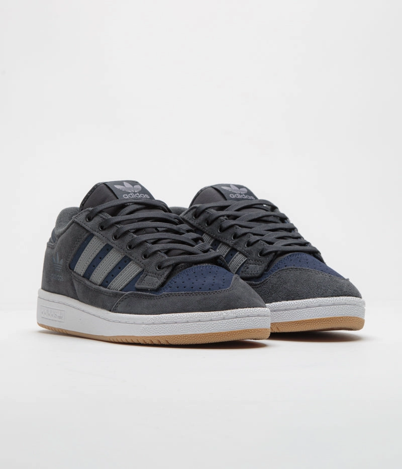 Adidas Centennial 85 Low ADV Shoes - Carbon / Grey Three / Collegiate Navy Adidas Shoes Gazelles