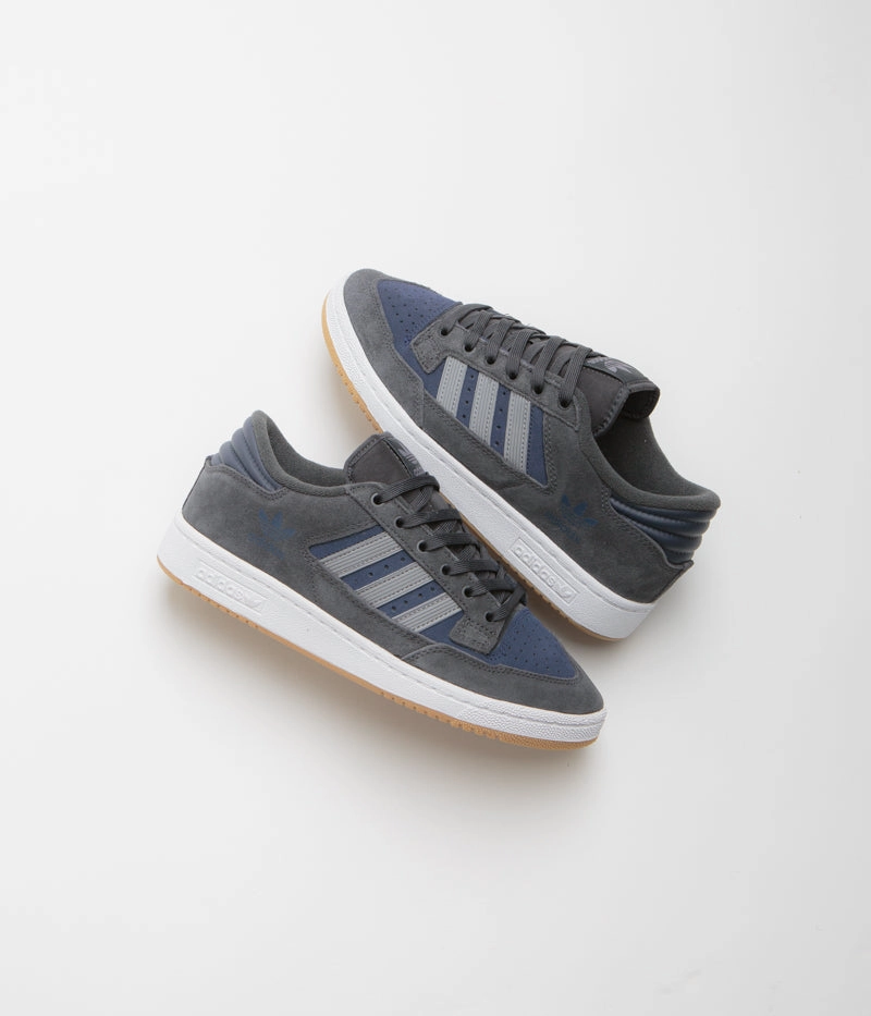 Adidas Centennial 85 Low ADV Shoes - Carbon / Grey Three / Collegiate Navy Adidas Neo Shoes Cloudfoam