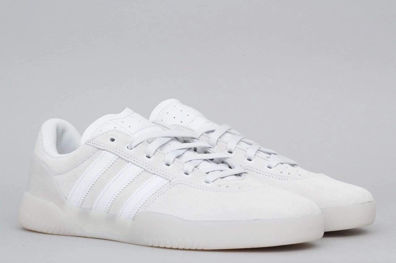 adidas City Cup Shoes Crystal White / Crystal White / Crystal White Adidas Casual Tennis Shoes