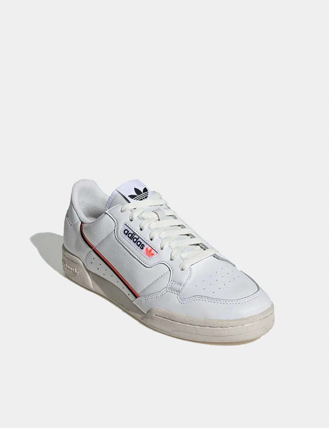 adidas Continental 80 (EF5991) - FTWR White/Black/Orange Adidas Minimalist Shoe