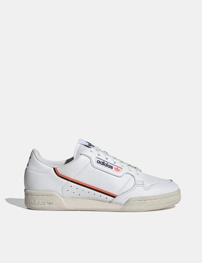 adidas Continental 80 (EF5991) - FTWR White/Black/Orange Old Adidas Skate Shoes