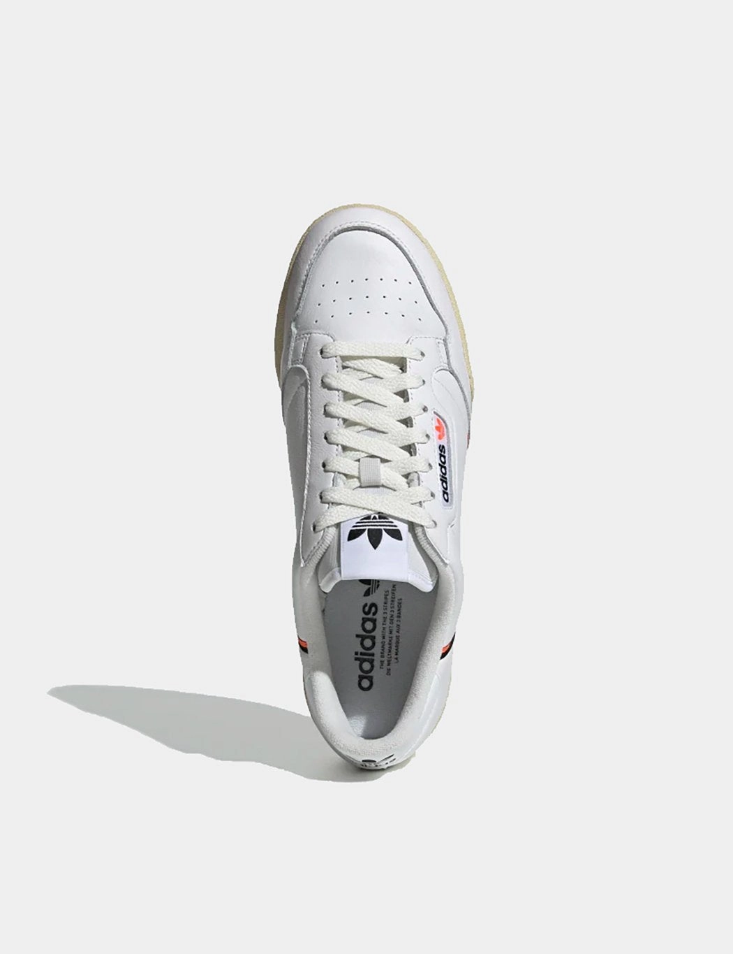 adidas Continental 80 (EF5991) - FTWR White/Black/Orange Adidas Wimbledon Shoes