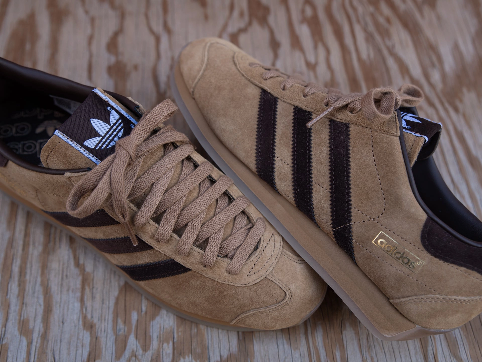 Adidas Tf Soccer Shoes Adidas Country Japan 'Brown Desert/Dark Brown'