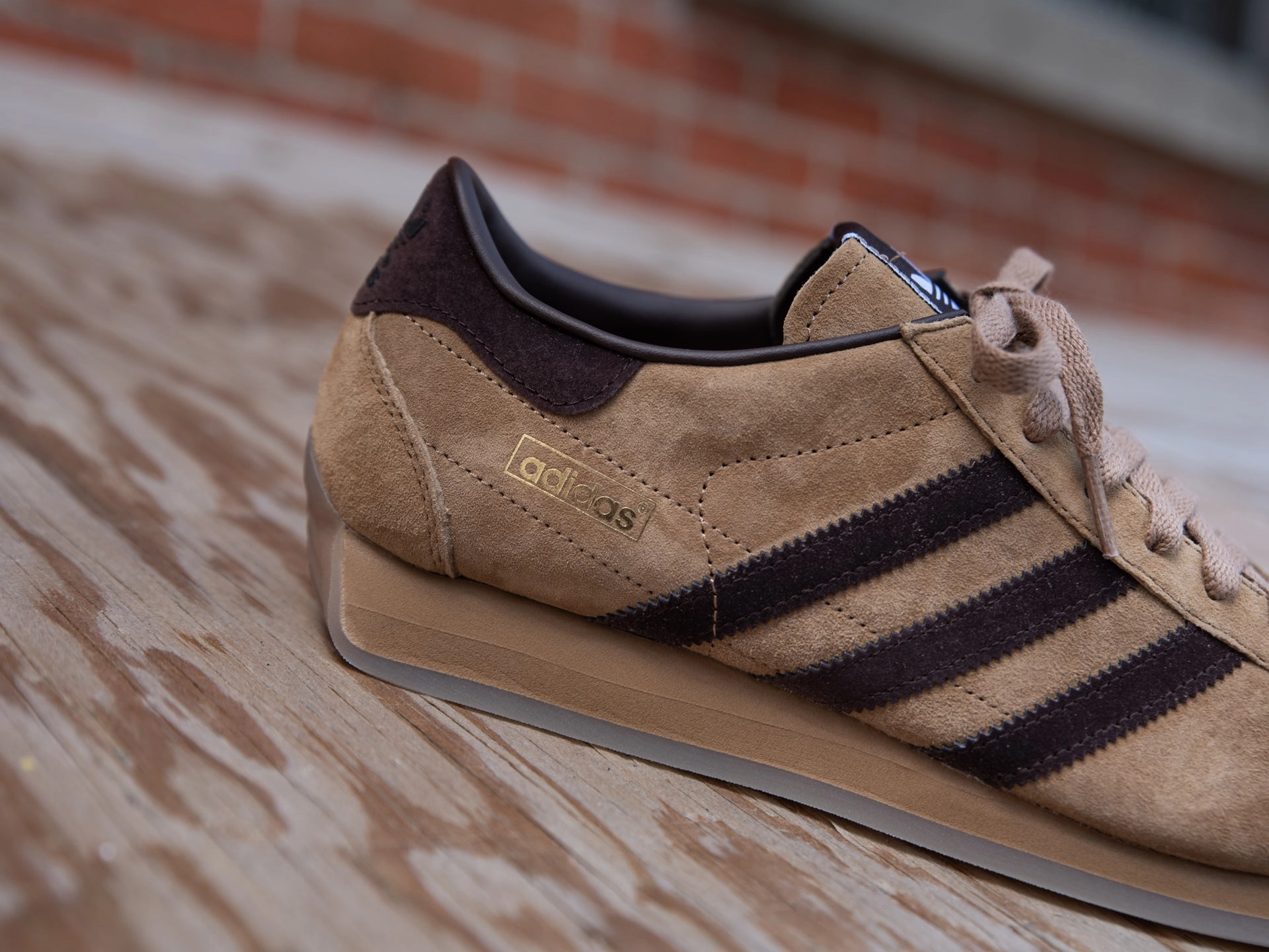Adidas Country Japan 'Brown Desert/Dark Brown' Green Adidas Originals Shoes