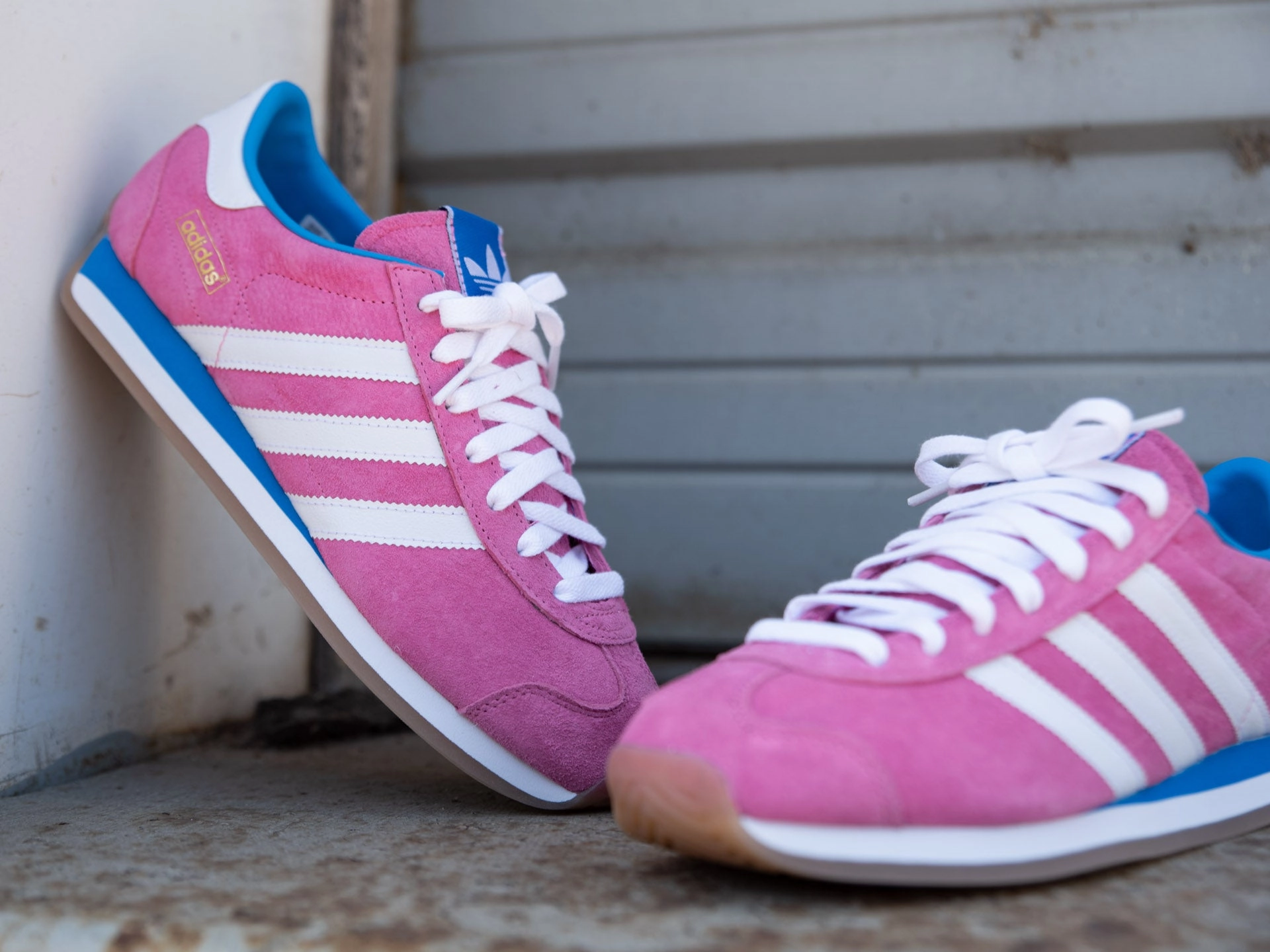 Adidas Dia De Los Muertos Shoes Adidas Country Japan 'Pink Fusion/Bright Blue'