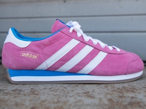 Adidas Ribbon Shoes Adidas Country Japan 'Pink Fusion/Bright Blue'