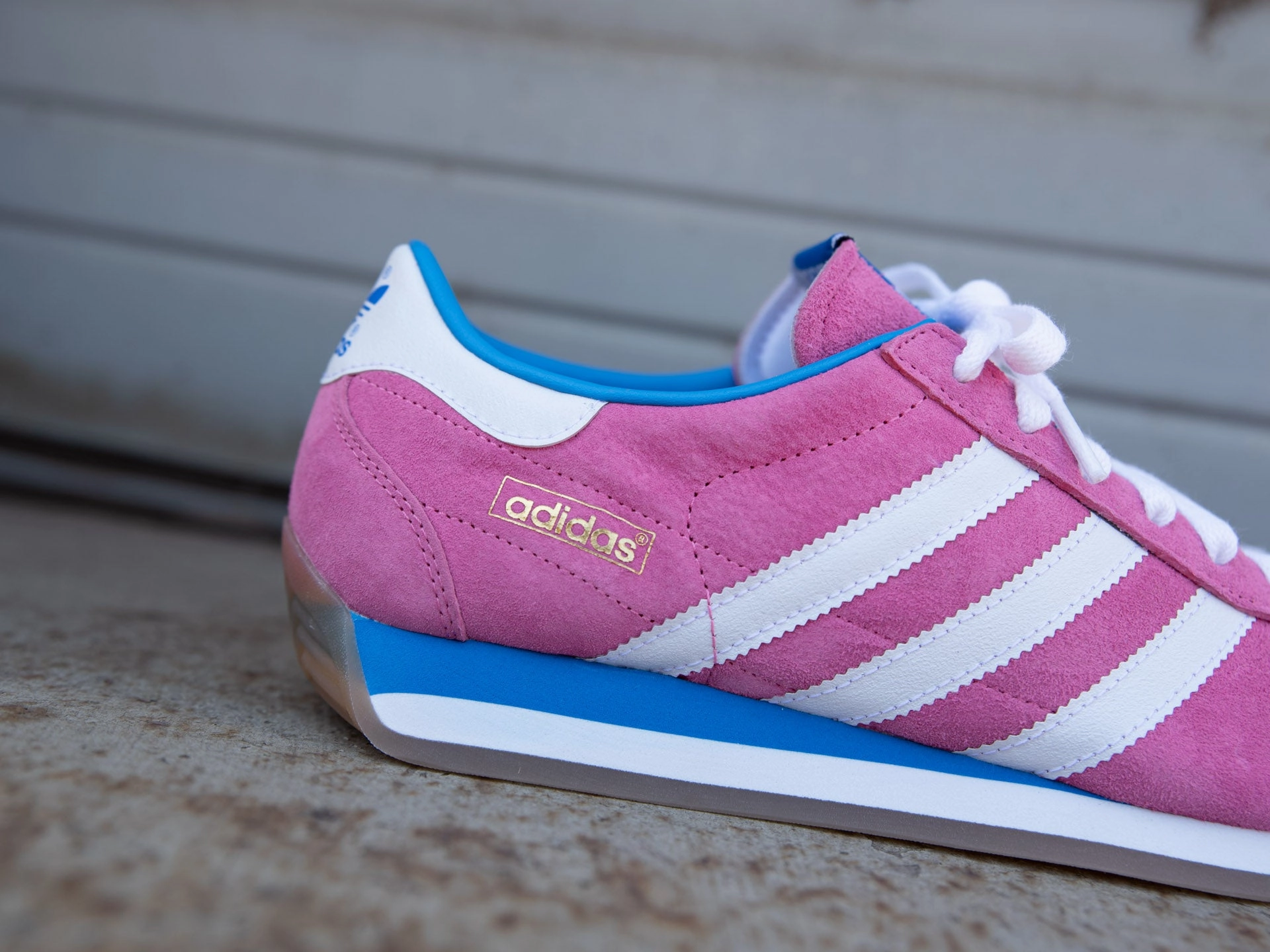 Adidas Country Japan 'Pink Fusion/Bright Blue' Mid Adidas Shoes