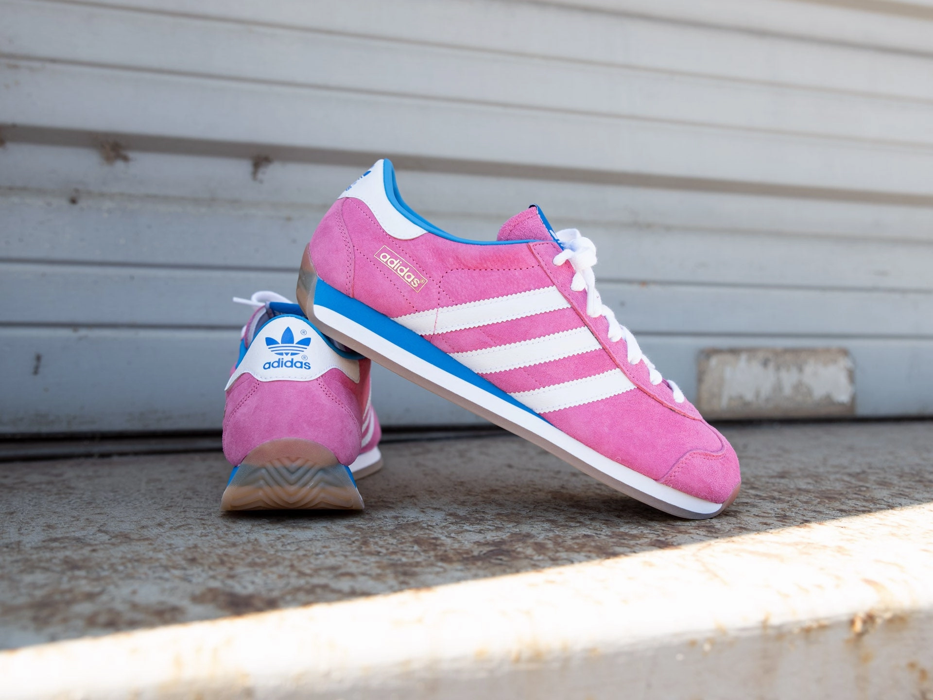 Adidas Dad Shoe Adidas Country Japan 'Pink Fusion/Bright Blue'