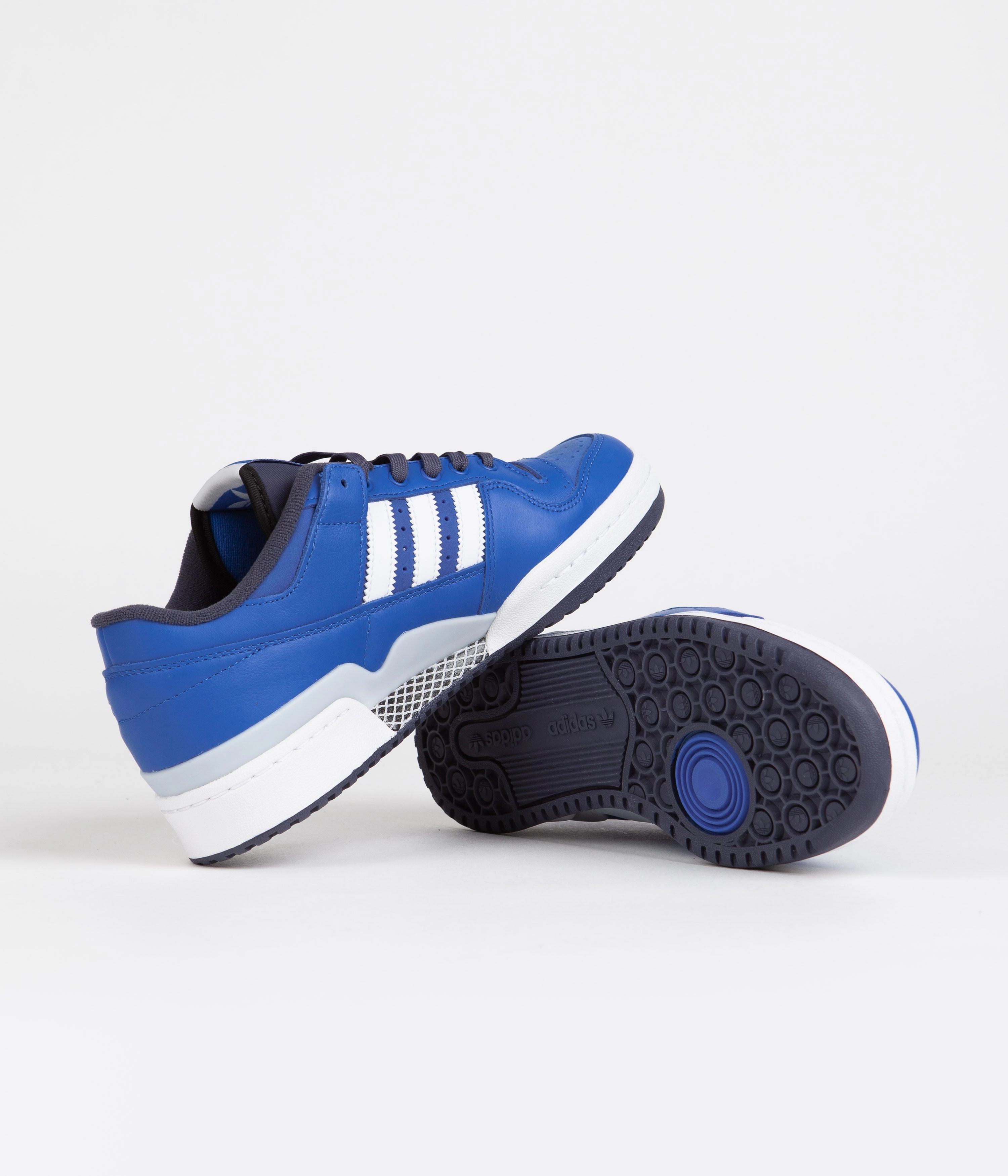 Adidas Forum 84 Low ADV Shoes - Bluebird / FTWR White / Shadow Navy Adidas Shoes Torsion