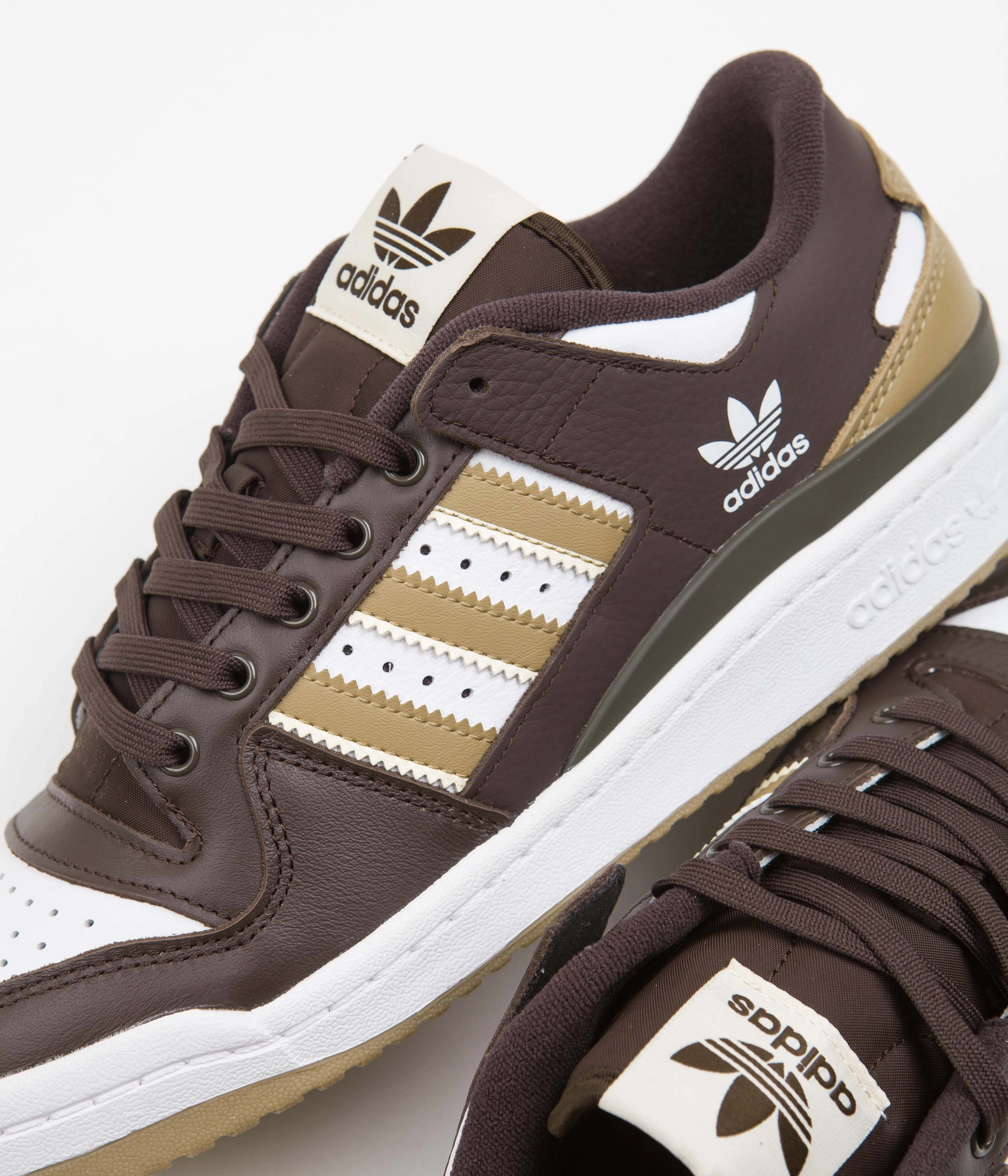 Adidas Forum 84 Low ADV Shoes - Dark Brown / Ecru Tint / Cloud White Adidas X Speedflow 3 Indoor Soccer Shoes