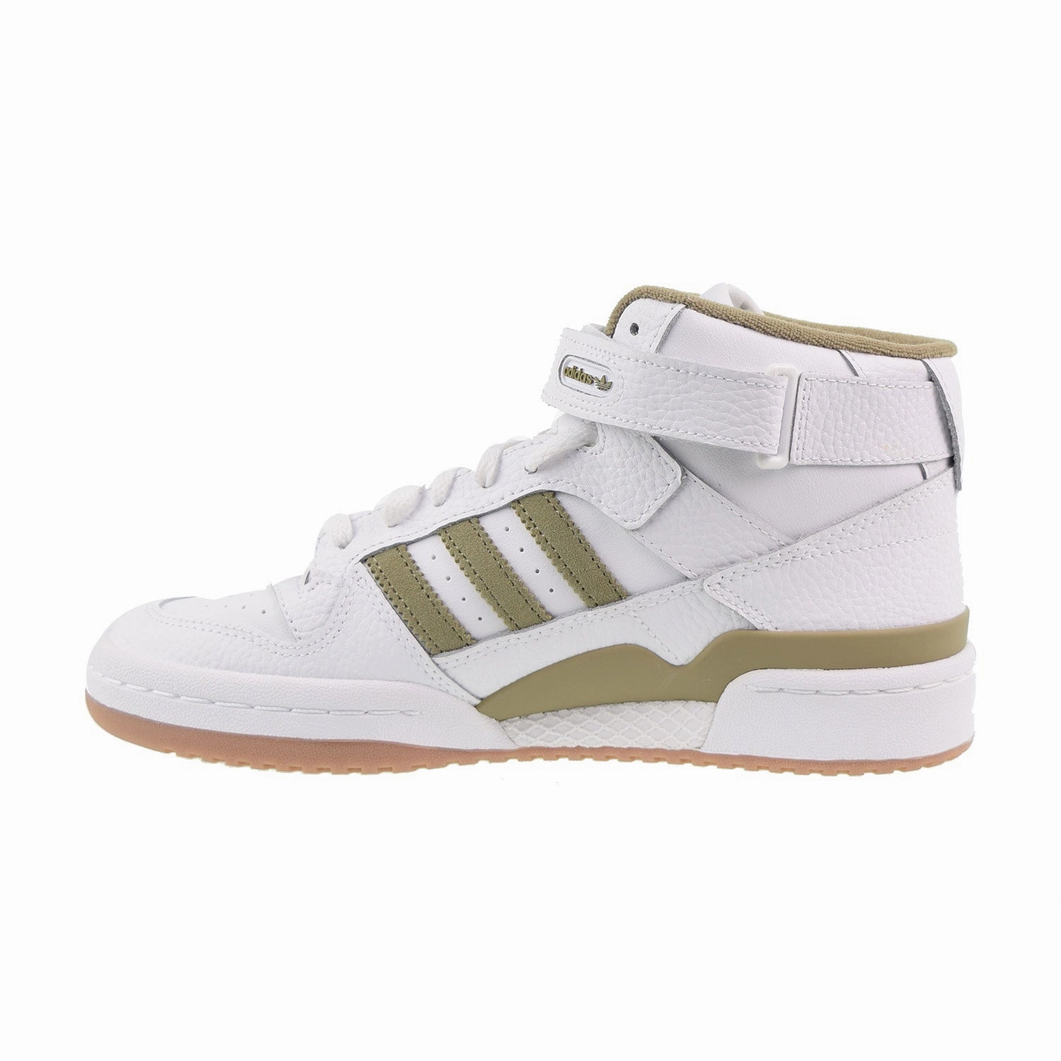 Adidas Forum Mid Big Kids' Shoes White-Orbit Green Adidas Shoes Campus 00s