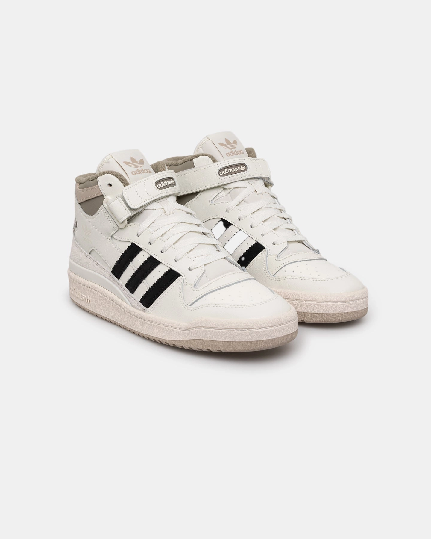 Adidas Forum Mid Off White/Core Black/Wonder Beige Create My Own Shoes Adidas