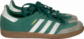 Run Adidas Shoes adidas Green Originals Samba trainers UK 5.5 EU 38.5 