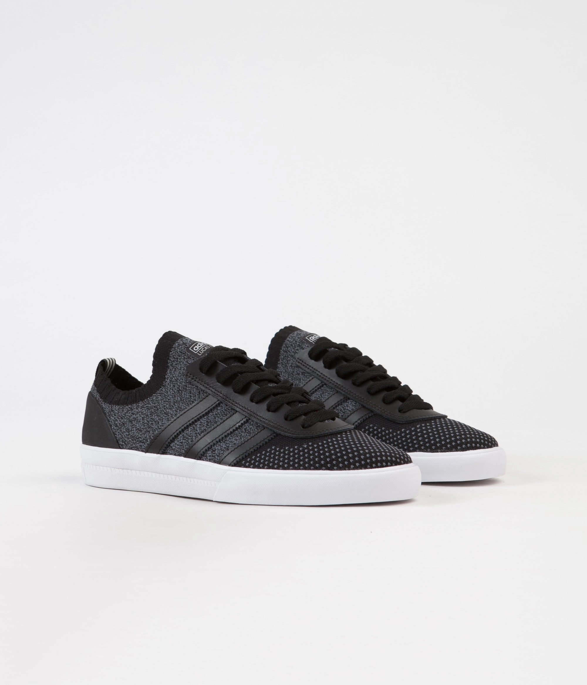 Adidas Tf Soccer Shoes Adidas Lucas Premiere Primeknit Shoes - Core Black / Onix / FTW White