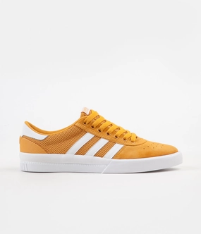 Adidas Lucas Premiere Shoes - Tactile Yellow / White / White Adidas Retro Tennis Shoes