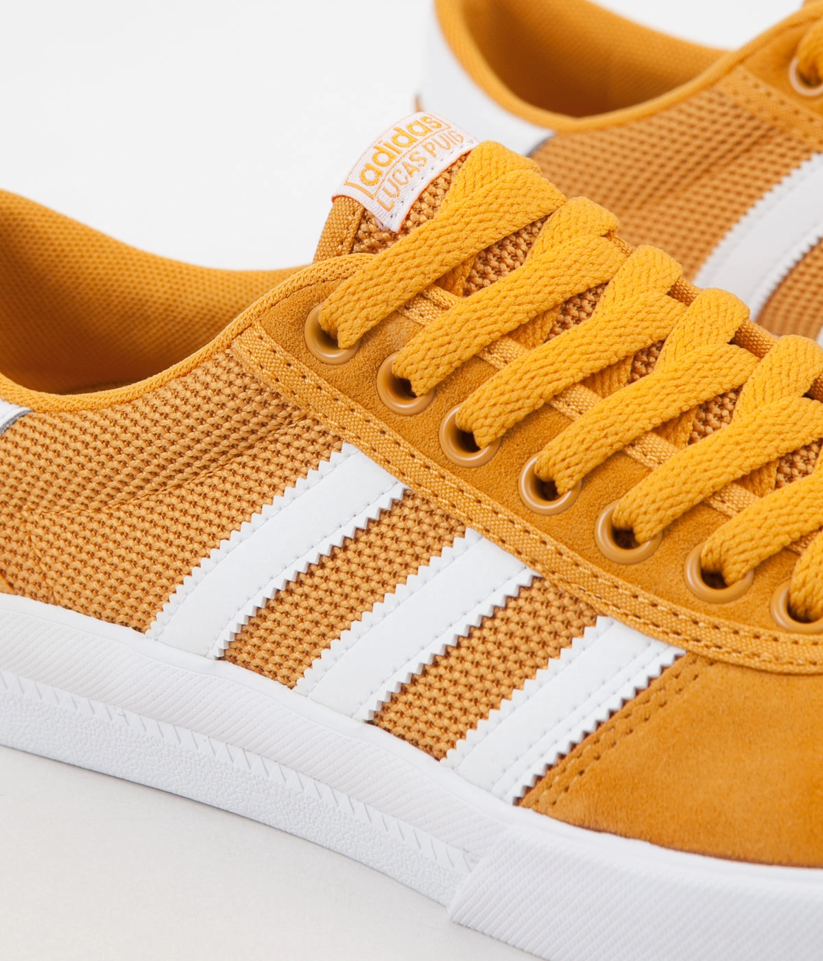 Adidas Vintage Shoes Adidas Lucas Premiere Shoes - Tactile Yellow / White / White