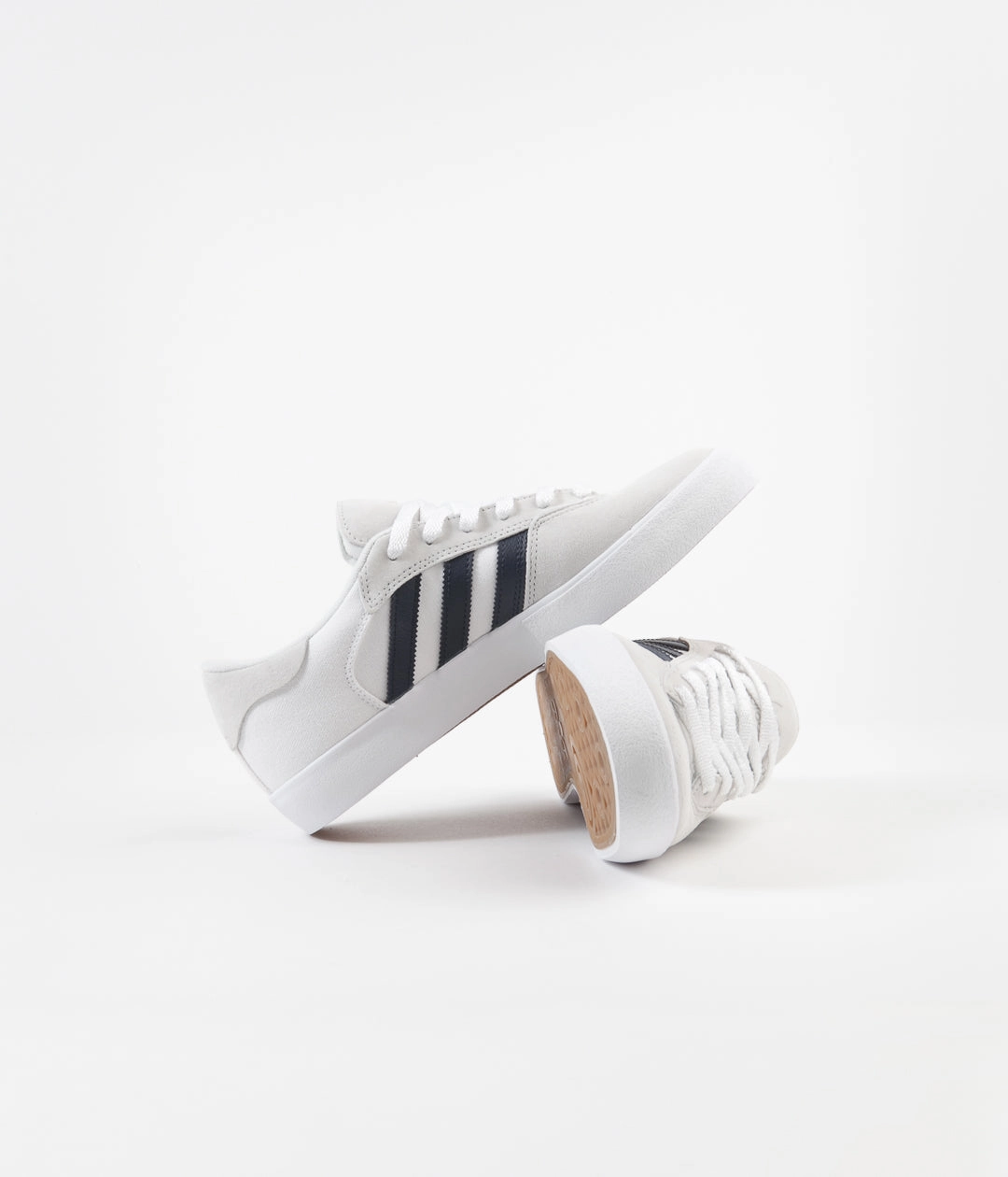 Adidas Matchbreak Super Shoes - Crystal White / Collegiate Navy / White Adidas Shoes Platform