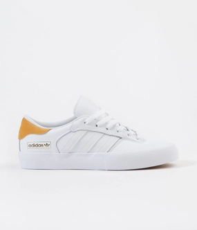 Adidas Matchbreak Super Shoes - White / Tactile Yellow / White Adidas Sunshine Shoes