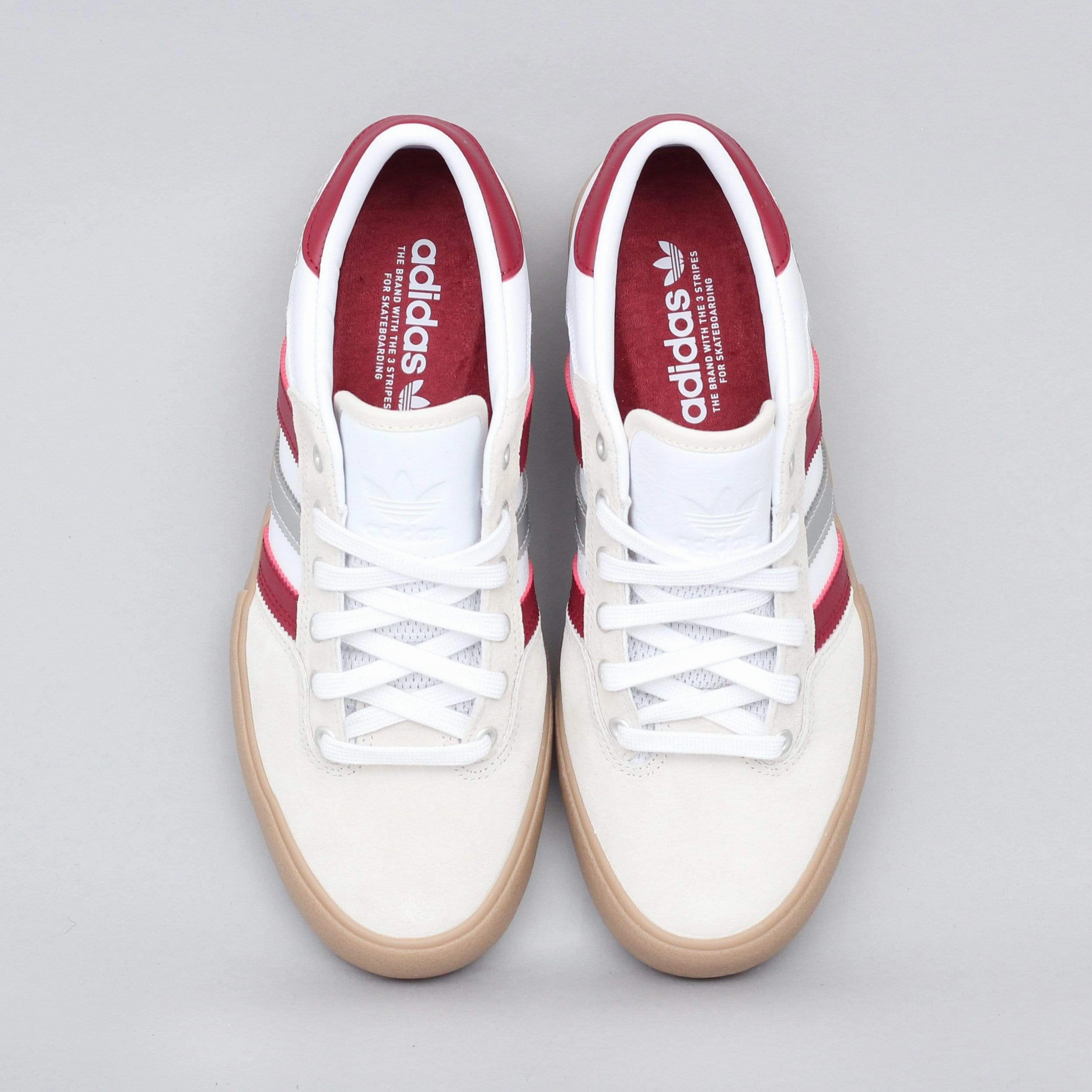 adidas Matchbreak Super X Shin Sanbongi Shoes Footwear White / Collegiate Burgundy / Gum4 Adidas Originals Tennis Shoes