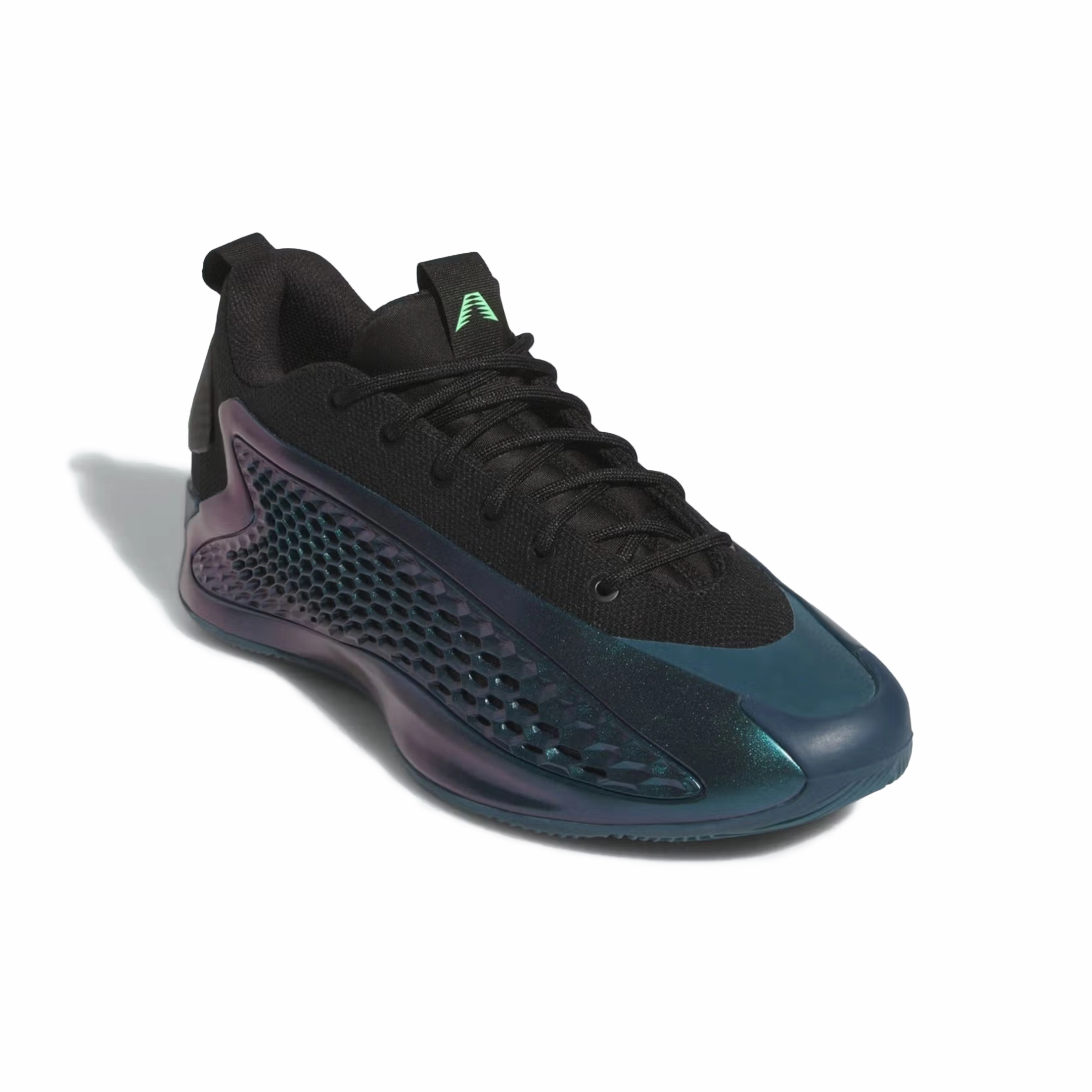 Adidas New Shoe Releases Adidas Men's Anthony Edwards 1 Low Arctic Night/Core Black/Scream Green