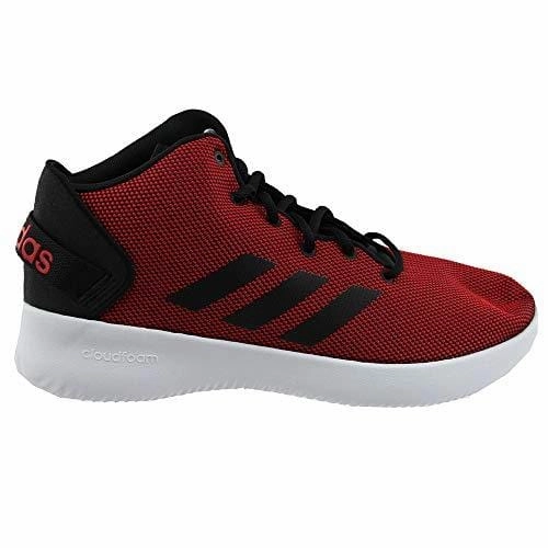 Adidas New Shoes Soccer adidas Men's Cf Refresh Mid Basketball Shoe, Scarlet/Black/White, 12.5 Medium US