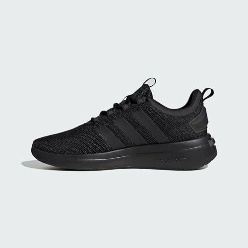 adidas Men's Racer TR23 Sneaker, Black/Black/Carbon, 10 Adidas Retro Shoes