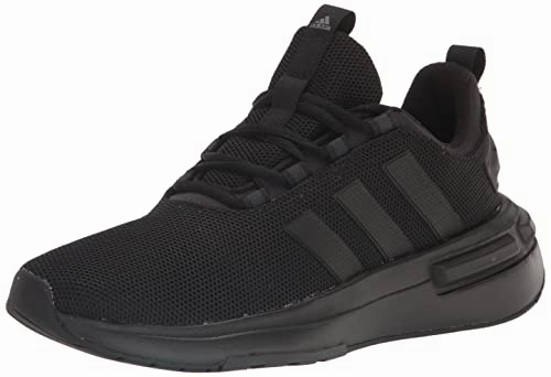 Adidas Originals Adimatic Shoes adidas Men's Racer TR23 Sneaker, Black/Black/Carbon, 10