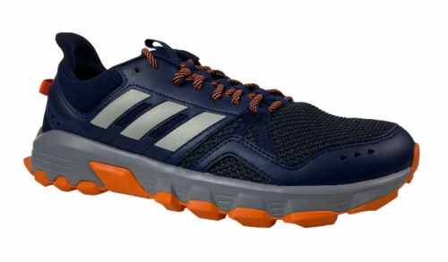 Adidas Navy Shoes Adidas Men's Rockadia Trail Leather Athletic Hiking Shoes Navy Blue Size 9