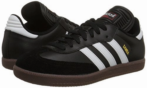 Adidas Originals Vintage Shoes adidas Men's Samba Classic Soccer Shoe,Black/Running White,13 M US