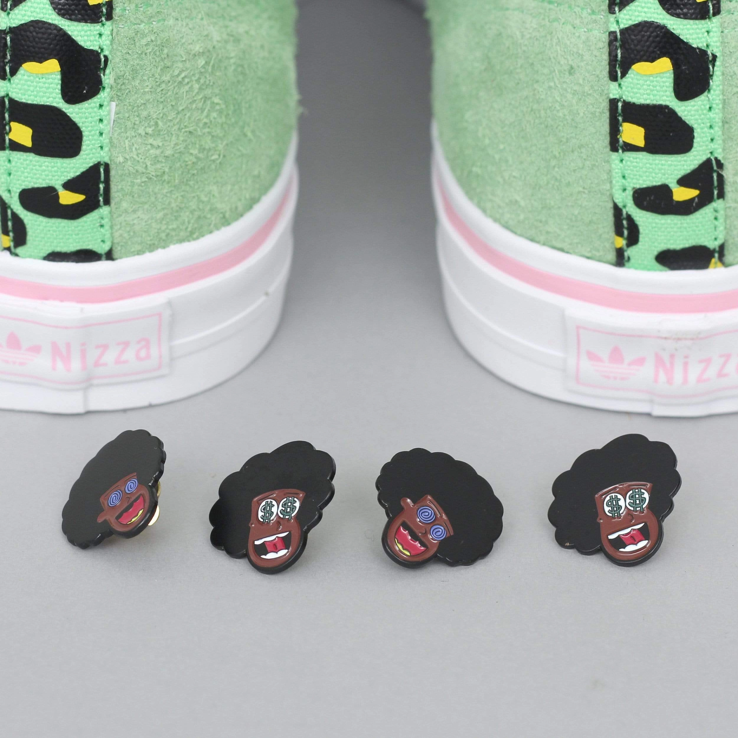 Adidas Journeys Shoes adidas Nizza Hi RFS X Nakel Shoes Spring Green / Footwear White / Light Pink