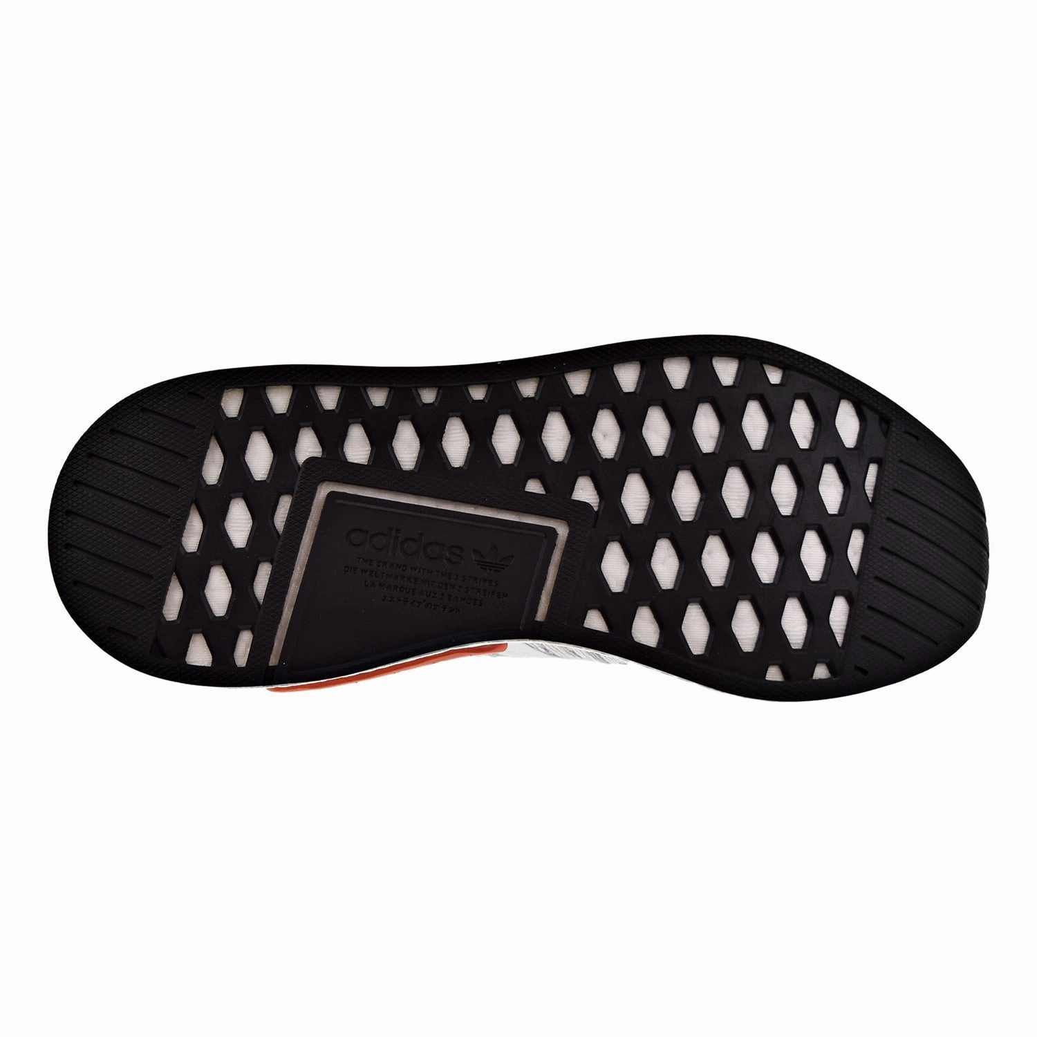 Adidas NMD_R2 PrimeKnit Men's Shoes Running White/Core Black Adidas Shoes Gazelles