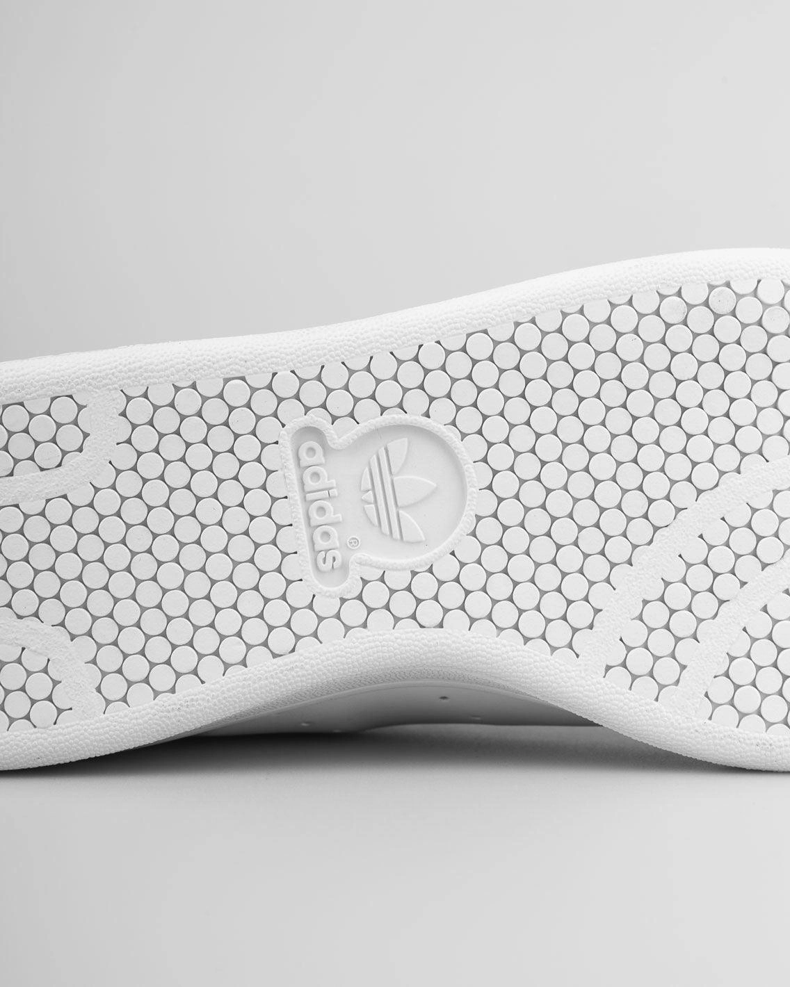 Adidas Originals - Stan Smith - White / White / Green Adidas Shoes 2014