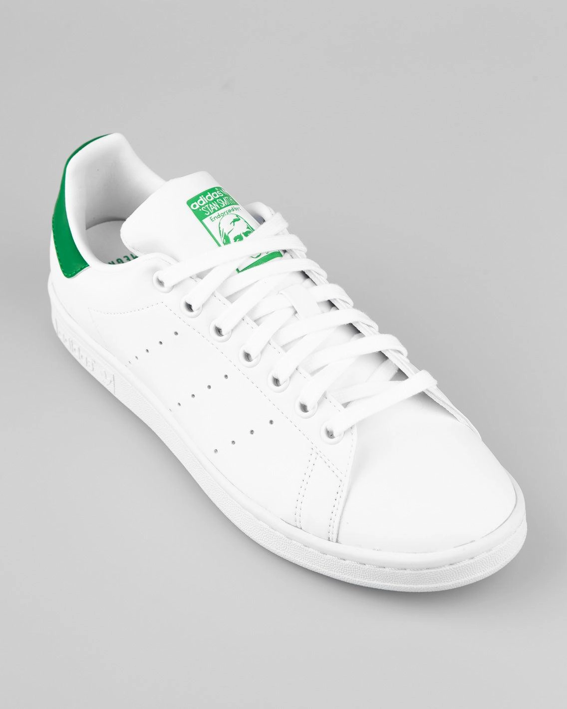 Adidas Running Shoes Boost Adidas Originals - Stan Smith - White / White / Green