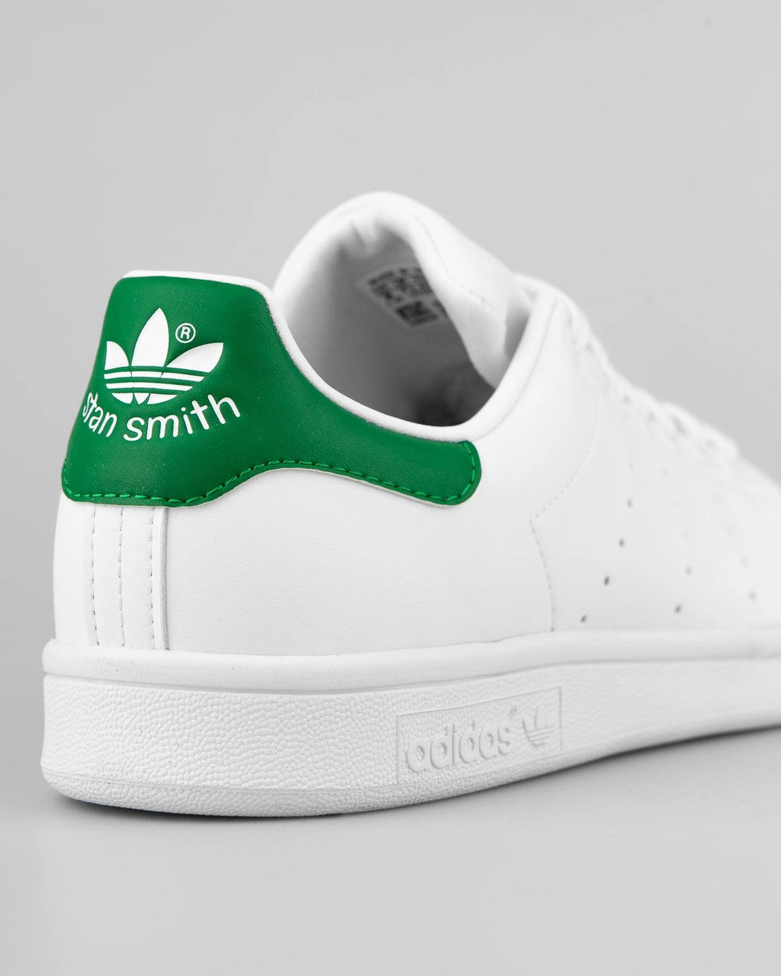 Adidas Originals - Stan Smith - White / White / Green Adidas Plant Based Shoes