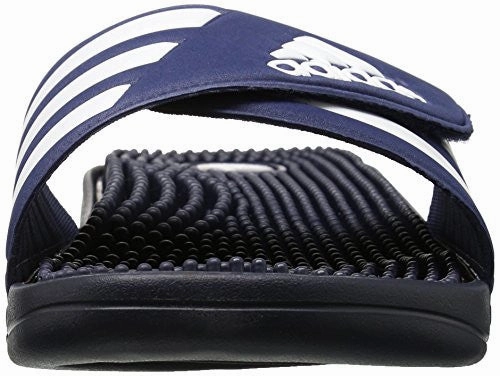 Adidas Yeezy Qntm Basketball Shoes adidas Originals Men's Adissage Slides,New Navy/New Navy/Running White,8 M