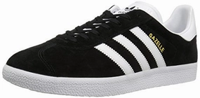 Adidas Originals Men's Gazelle Lace-up Sneaker,Black/White/Gold Met.,9 M US Adidas Football Shoes World Cup