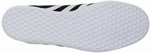 Adidas Originals Men's Gazelle Lace-up Sneaker,Black/White/Gold Met.,9 M US Adidas Gazelle Crib Shoes