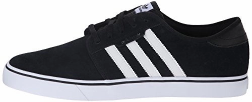 Adidas Stabil Squash Shoes adidas Originals Men's Seeley Skate Shoe,Black/White/Black,5.5 M US