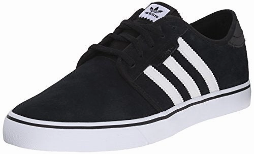 adidas Originals Men's Seeley Skate Shoe,Black/White/Black,5.5 M US Pharrell Williams Shoes Adidas Nmd