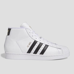 Adidas Ozmillen Shoes adidas Pro Model ADV Skate Shoes Cloud White / Core Black / Gold Metallic