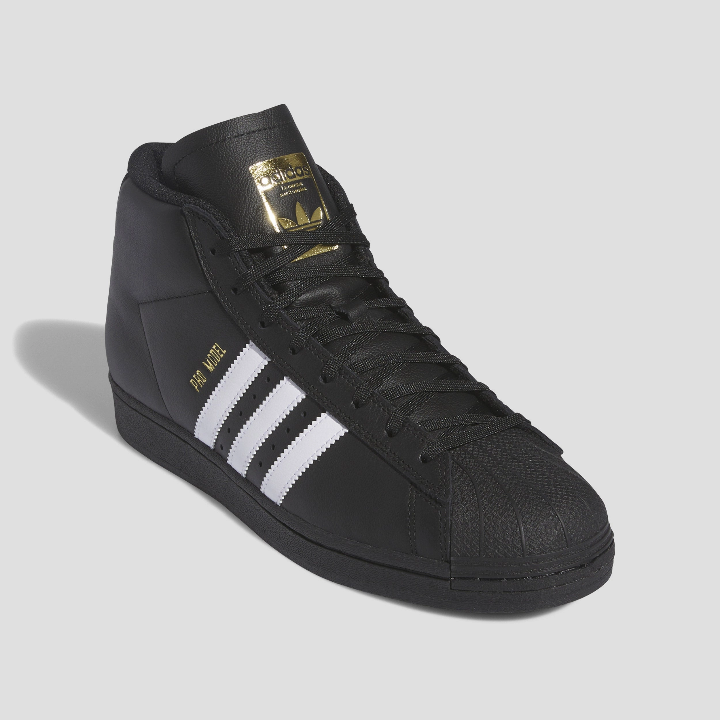 Rack Room Shoes Adidas Sambas adidas Pro Model ADV Skate Shoes Core Black / Cloud White / Gold Metallic