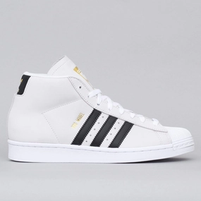 Adidas Hoops Shoes adidas Pro Model Shoes Footwear White / Core Black / Gold Metallic