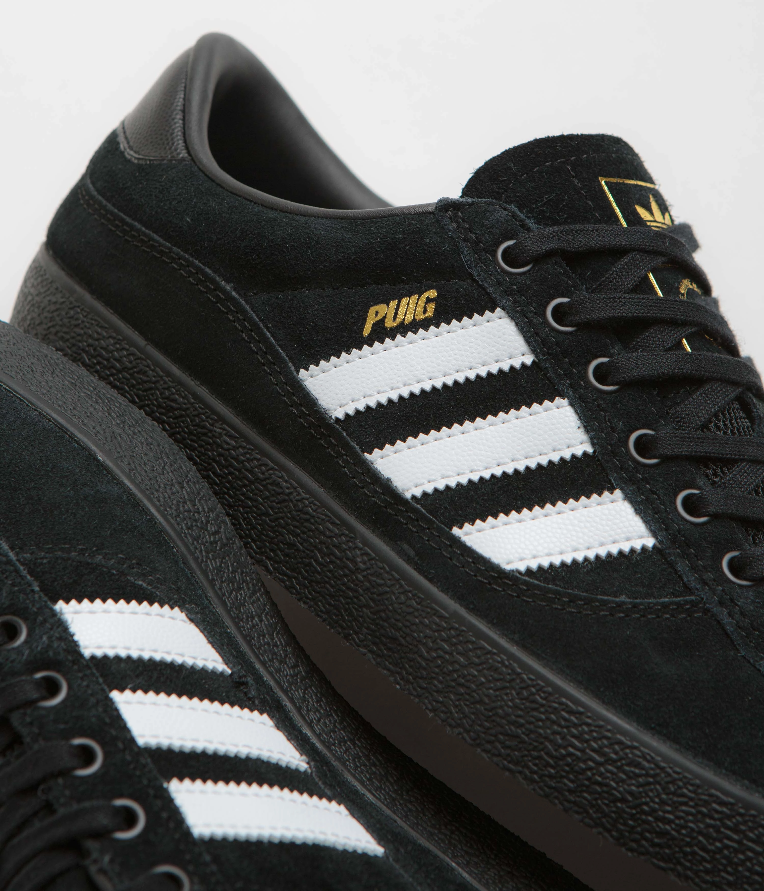 Adidas Puig Indoor Shoes - Core Black / Cloud White / Core Black Adidas Referee Shoes