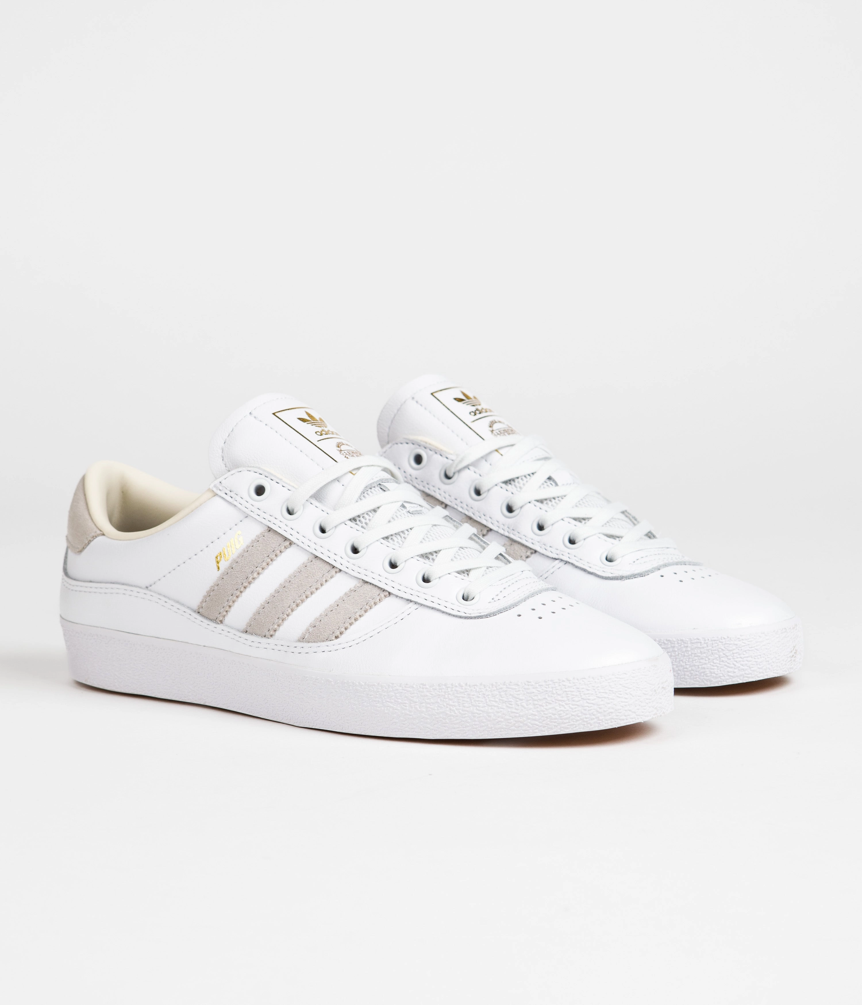Adidas Puig Indoor Shoes - FTWR White / FTWR White / Custom Adidas Break Start Mid Shoes