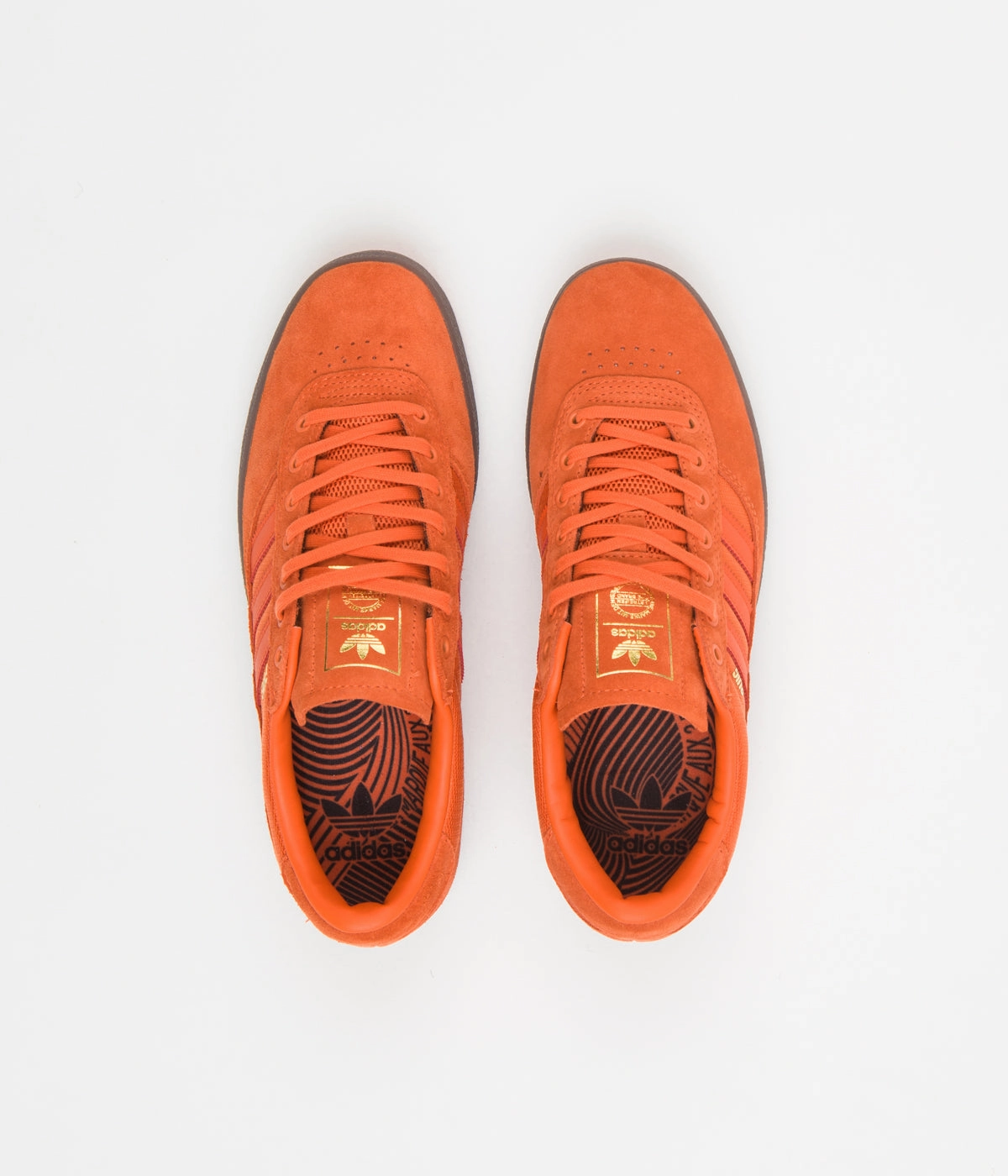 Adidas Puig Indoor Shoes - Semi Impact Orange / Semi Impact Orange / Gum5 Adidas Shoes Basketball