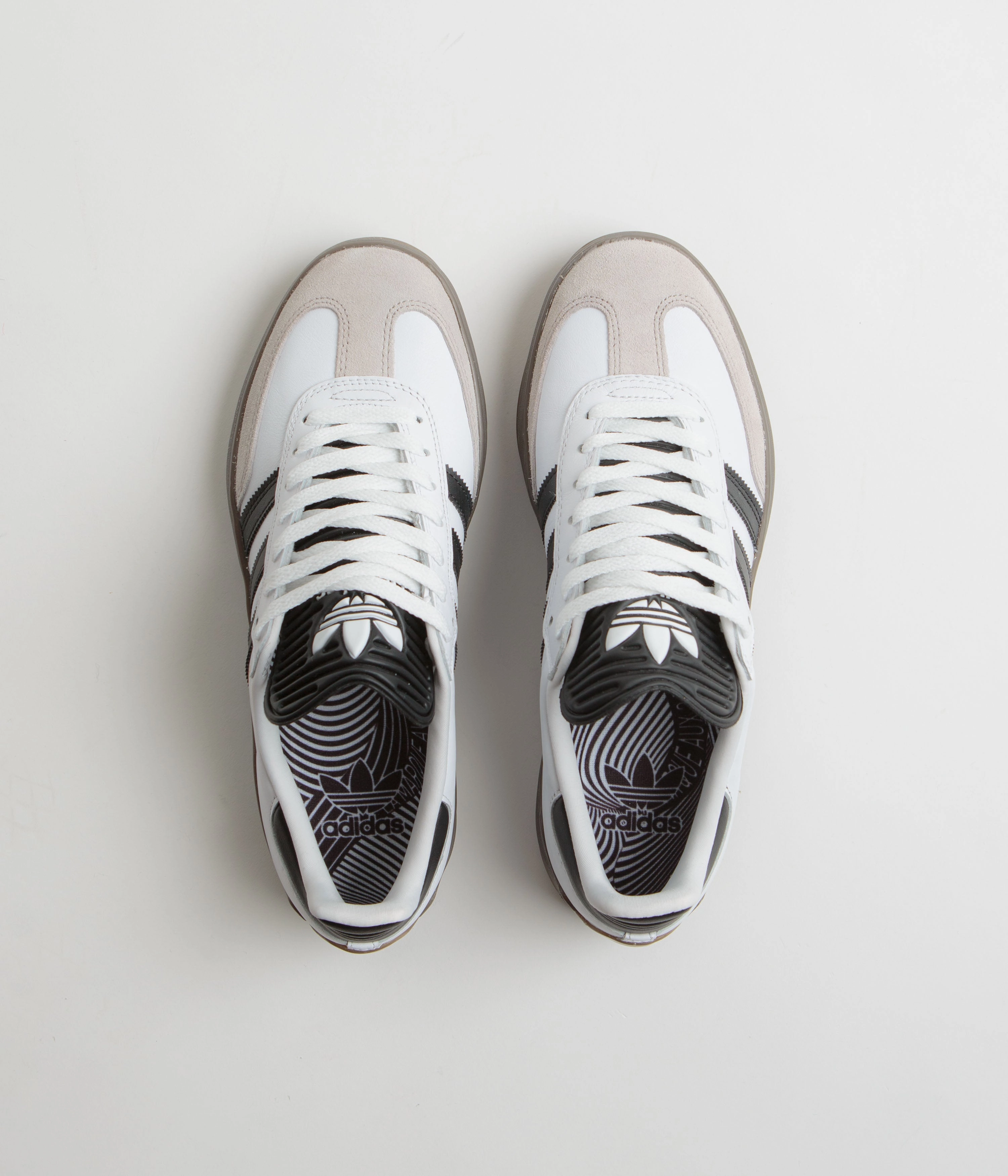 Adidas Puig Samba Shoes - Cloud White / Core Black / Gum Adidas Tech Fall Wrestling Shoes